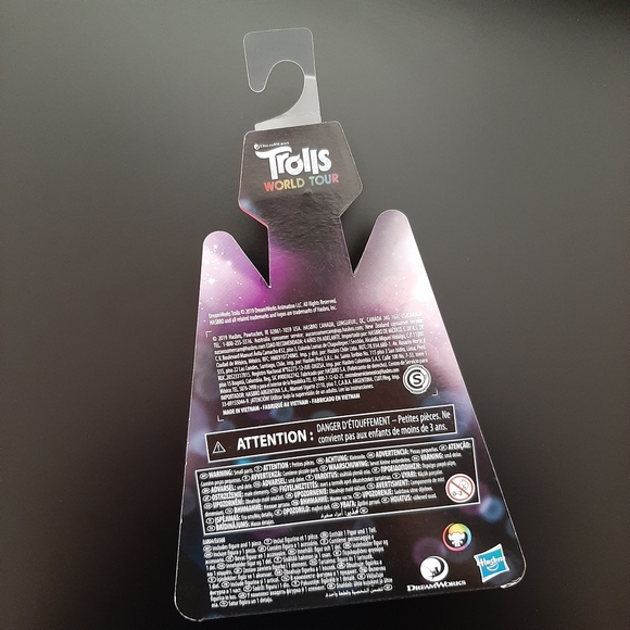 Trolls World Tour Poppy Mini Figure Doll 2.25" DreamWorks NIP - Picture 7 of 7